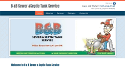 Desktop Screenshot of bnbsewercheyenne.com