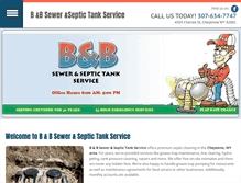 Tablet Screenshot of bnbsewercheyenne.com
